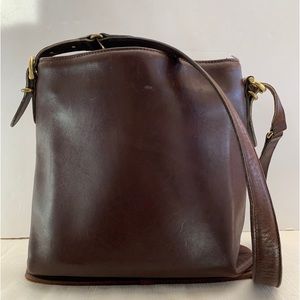 Coach Brown Leather Shoulder Bag